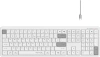 Клавиатура A4Tech Fstyler FBX55C белый USB беспроводная BT/Radio slim Multimedia (FBX55C)