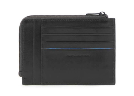 Портмоне Piquadro Blue Square Revamp PU1243B2VR/N черный натур.кожа