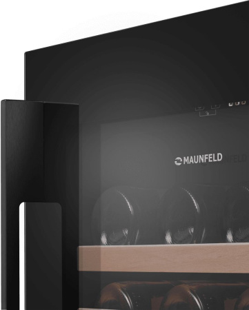 Винный шкаф Maunfeld MBWC-62S28 1-нокамерн. черный стекло (КА-00018704)