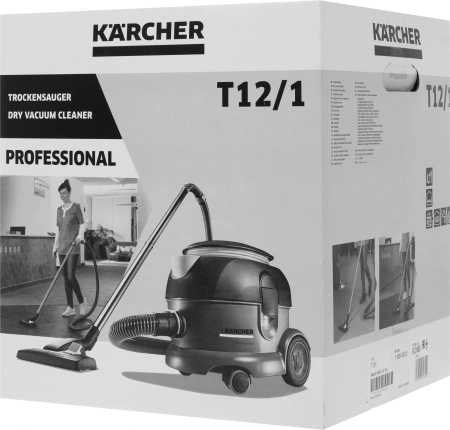 Пылесос Karcher T 12/1 1300Вт серый/черный