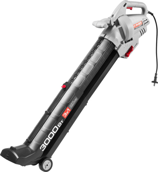 Воздуходувка Зубр ЗПСЭ-3000 3000Вт пит.:от сети серый/черный