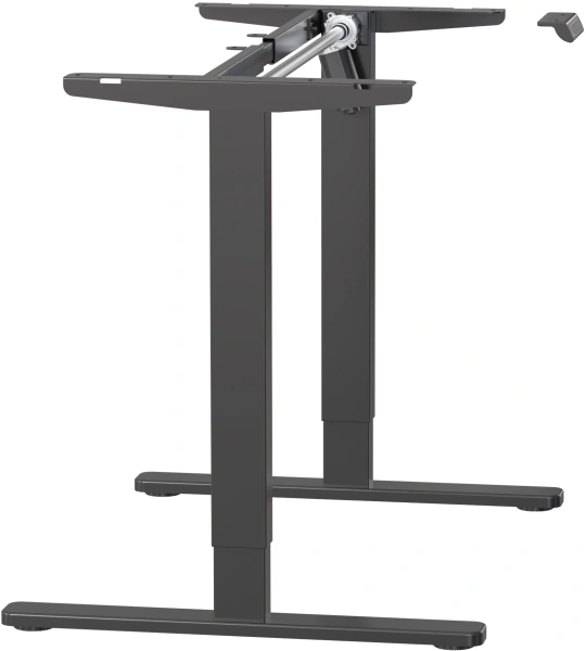 Подстолье Cactus CS-EDF-BK черный каркас черный