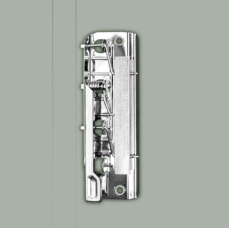 Папка метал.зажим Buro -ECB04CGREY A4 пластик 0.5мм серый