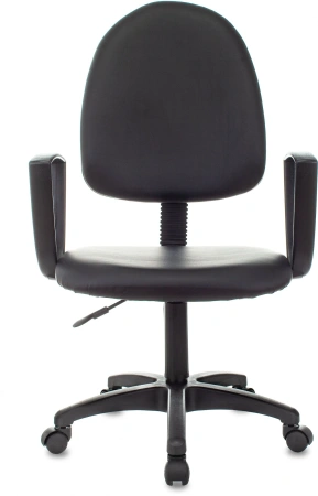 Кресло Бюрократ CH-1300N черный Престиж+ эко.кожа крестов. пластик