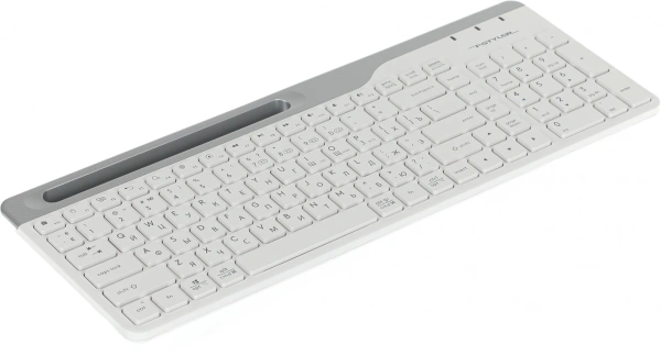 Клавиатура A4Tech Fstyler FBK25 белый/серый USB беспроводная BT/Radio slim Multimedia