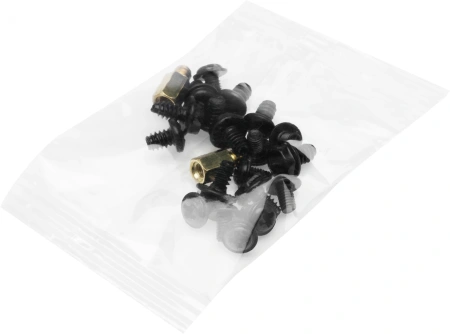 Корпус Accord Entry ACC-242B черный без БП mATX 1x80mm 2xUSB2.0 audio