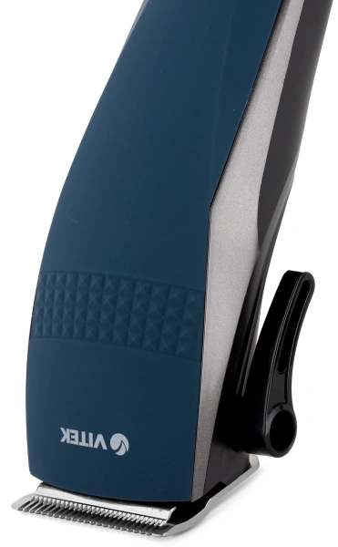 Машинка для стрижки Vitek VT-2573 синий 7Вт (насадок в компл:4шт)