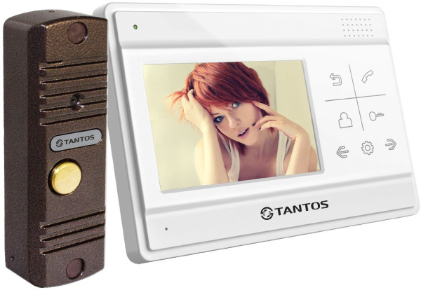 Комплект домофона Tantos Lilu kit белый