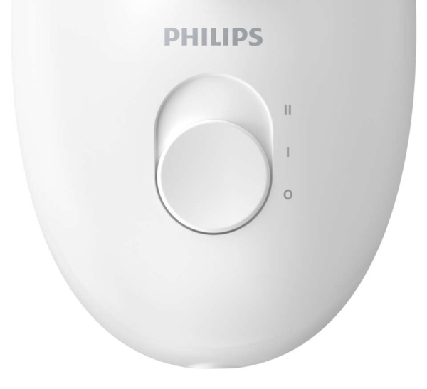 Эпилятор Philips BRE245/00 скор.:2 насад.:2 от электр.сети белый/мятный