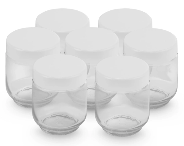 Йогуртница Vitek VT-2601 18Вт 7б. 200мл серый/белый