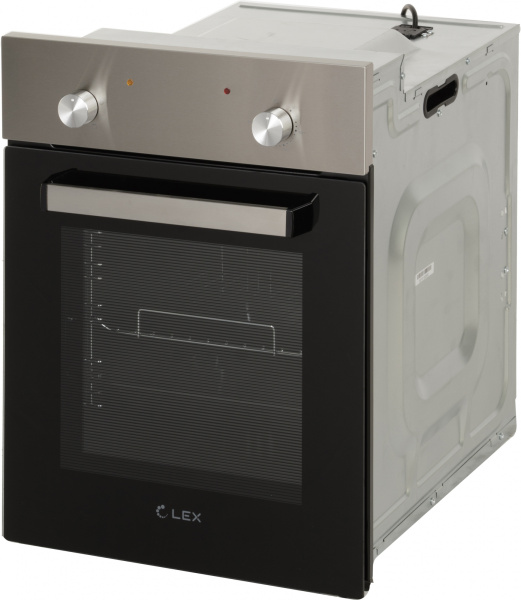 Духовой шкаф Электрический Lex EDM 4540 IX нержавеющая сталь/черный