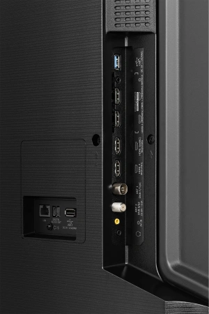 Телевизор QLED Hisense 55" 55E7NQ PRO темно-серый 4K Ultra HD 120Hz DVB-T DVB-T2 DVB-C DVB-S DVB-S2 USB WiFi Smart TV