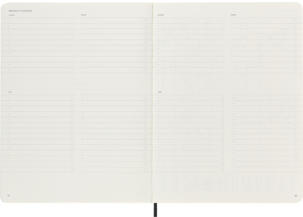 Блокнот Moleskine PROFESSIONAL SOFT PROPFNTB4SBK XLarge 190х250мм 192стр. мягкая обложка черный