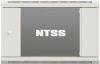 Шкаф коммутационный NTSS Премиум (NTSS-W18U6060GS-2) настенный 18U 600x600мм пер.дв.стекл 60кг серый