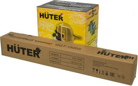 Триммер бензиновый Huter GGT-1500S 1500Вт 2л.с. разбор.штан. реж.эл.:леска