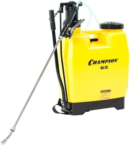 Опрыскиватель Champion SL12 ранц. 12л желтый/черный