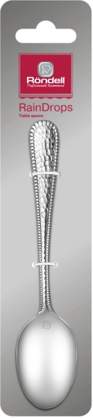 Ложка столовая Rondell RainDrops RD-1083 стальной
