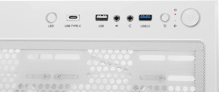 Корпус Formula Crystal Z1 PLUS белый без БП ATX 2x120mm 2xUSB2.0 1xUSB3.0 audio bott PSU