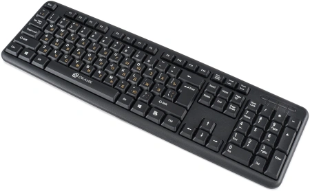 Клавиатура Оклик 130M черный USB