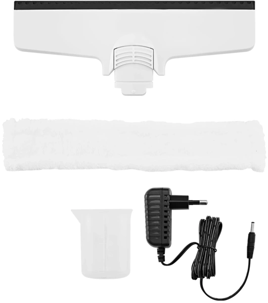 Мойщик окон Kitfort КТ-5269 шир.скреб.:255мм пит.:от аккум. белый/розовый