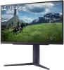 Монитор LG 27" UltraGear 27GS85Q-B черный IPS LED 16:9 HDMI матовая HAS 400cd 178гр/178гр 2560x1440 200Hz FreeSync DP 2K USB 6.2кг
