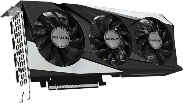 Видеокарта Gigabyte PCI-E 4.0 GV-N3060GAMING OC-12GD 2.0 LHR NVIDIA GeForce RTX 3060 12288Mb 192 GDDR6 1837/15000 HDMIx2 DPx2 HDCP Ret