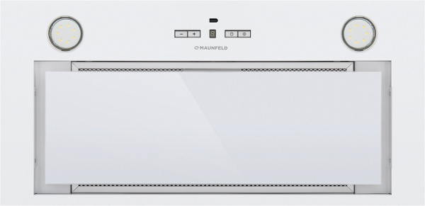 Вытяжка встраиваемая Maunfeld Fantasy 1000ST 60 белый управление: кнопочное (1 мотор)