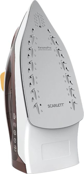 Утюг Scarlett SC-SI30K47 2200Вт коричневый/белый