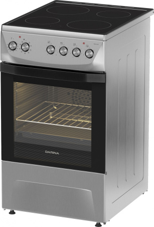 Плита Электрическая Darina 1D5 EC 241 614 X нержавеющая сталь стеклокерамика