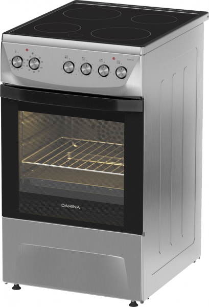 Плита Электрическая Darina 1D5 EC 241 614 X нержавеющая сталь стеклокерамика