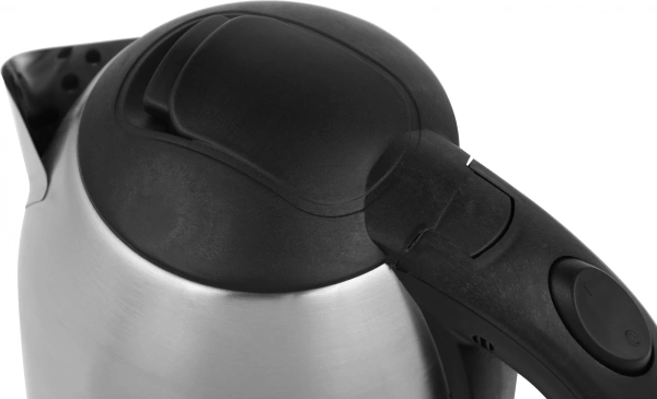 Чайник Supra KES-1821 1.8л. 1500Вт серебристый/черный (металл)