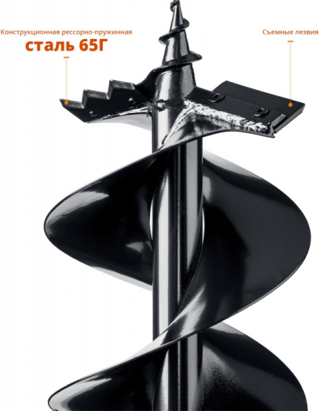 Бур для мотобуров Зубр 7052-20