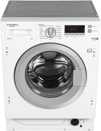 Стиральная машина Maunfeld MBWM1486S класс:A+++ загрузка до 8кг отжим:1400об/мин белый