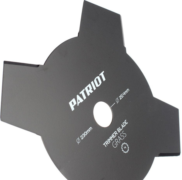 Нож смен. для садовых триммеров Patriot TBS-4 L=230мм (809115205)