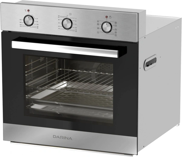 Духовой шкаф Электрический Darina 1U5 BDE 112 707 X3 серебристый