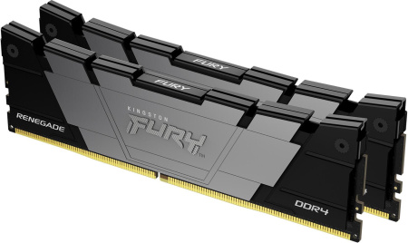 Память DDR4 2x32GB 3600MHz Kingston KF436C18RB2K2/64 Fury Renegade Black RTL Gaming PC4-28800 CL18 D
