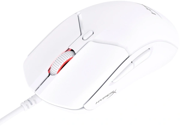 Мышь HyperX Pulsefire Haste 2 белый оптическая (26000dpi) USB (5but)