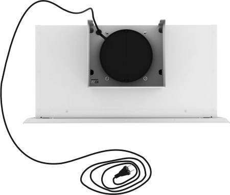 Вытяжка каминная Elikor Метеорит 60П-700-Э4Д белый управление: электронное (1 мотор)