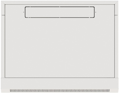 Шкаф коммутационный Бастион SKAT TB-6W660GF-G (4418) настенный 6U 600x600мм пер.дв.стекл металл направл.под винты 60кг серый 500мм 18.8кг 220град. 370мм IP20 сталь укомплектованный