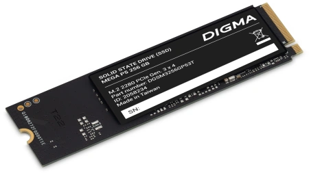 Накопитель SSD Digma PCIe 3.0 x4 256GB DGSM3256GP53T Mega P5 M.2 2280