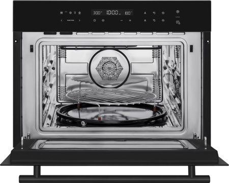 Духовой шкаф Электрический Weissgauff OE 446 Black Edition черный