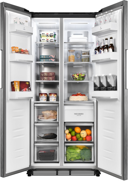 Холодильник Lex LSB458StGIDBI 3-хкамерн. серый (CHHE000023)