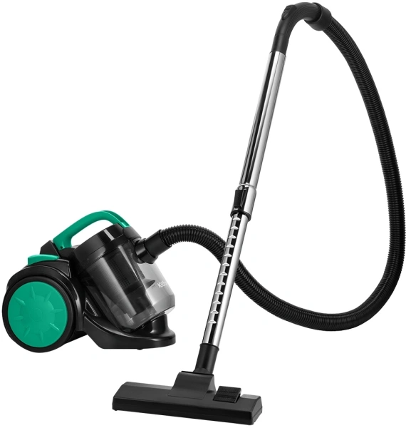 Пылесос Kitfort КТ-5286 1200Вт черный/зеленый