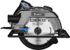Циркулярная пила (дисковая) Deko CSDK-2500 PRO 2500Вт (ручная) D диска.:210мм (085-1153)