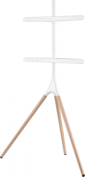 Подставка для телевизора Cactus CS-ST1246WTBCH белый/береза 45"-65" макс.32кг напольный