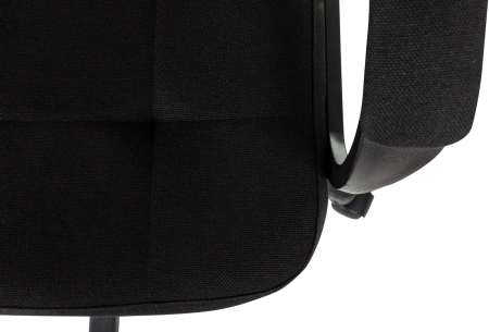 Кресло руководителя Бюрократ CH 002 Fabric черный 3C11 крестов. пластик