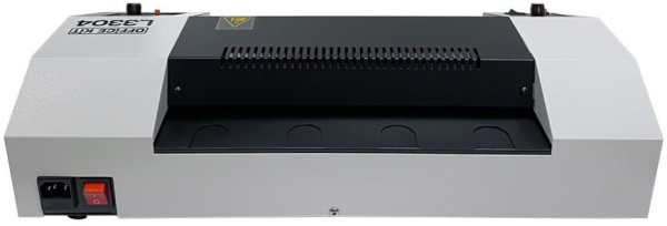 Ламинатор Office Kit L3304 серый/черный A3 (60-250мкм) 40см/мин (4вал.) хол.лам. лам.фото реверс