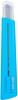 Нож канцелярский Deli E2038BLUE 80мм шир.лез.9мм синий блистер