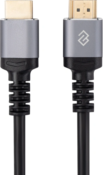 Кабель аудио-видео Digma D-HDMI-V2.0-2M HDMI (m)/HDMI (m) 2м. позолоч.конт. черный
