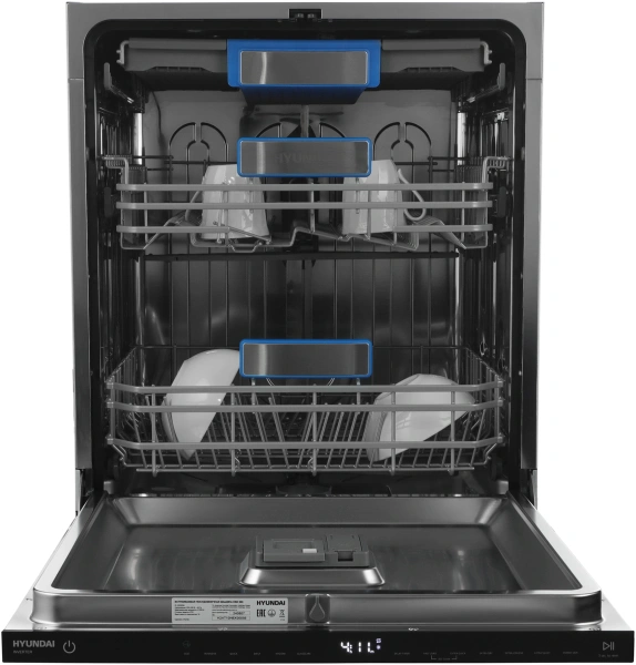 Посудомоечная машина встраив. Hyundai HBD 665 2100Вт полноразмерная нержавеющая сталь инвертер